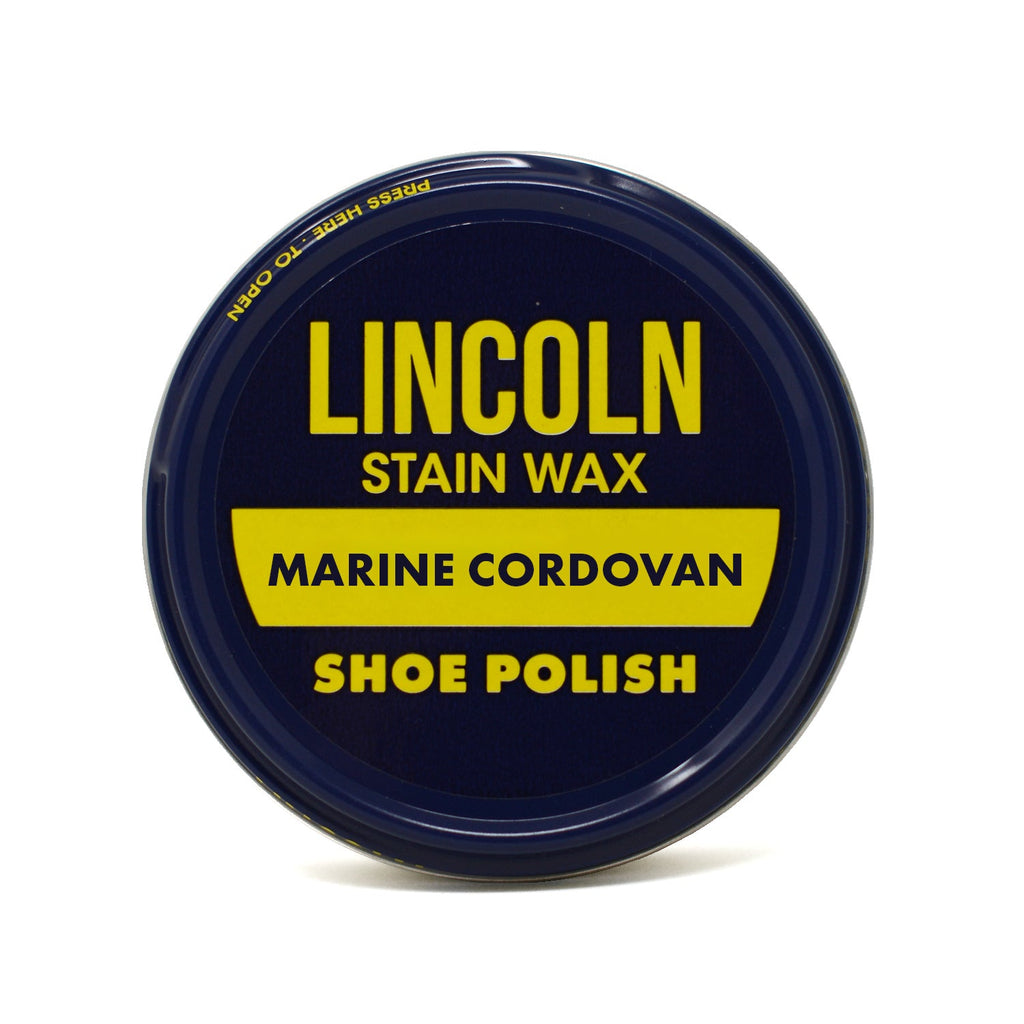 Original Stain Wax Shoe Polish Marine Cordovan Lincoln Shoe Polish