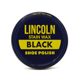 Original Stain Wax Shoe Polish - Black - Lincoln Shoe Polish