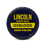 Original Stain Wax Shoe Polish - Red Ox Blood - Lincoln Shoe Polish